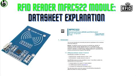 mfrc522 rfid reader specification|mfrc522 datasheet pdf.